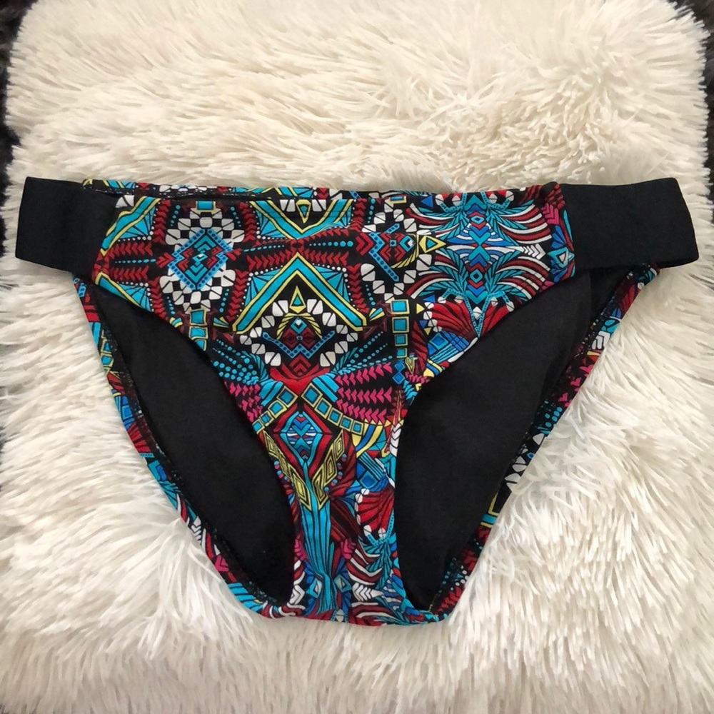 Mossimo Multicolored Patterned Swim Bottoms